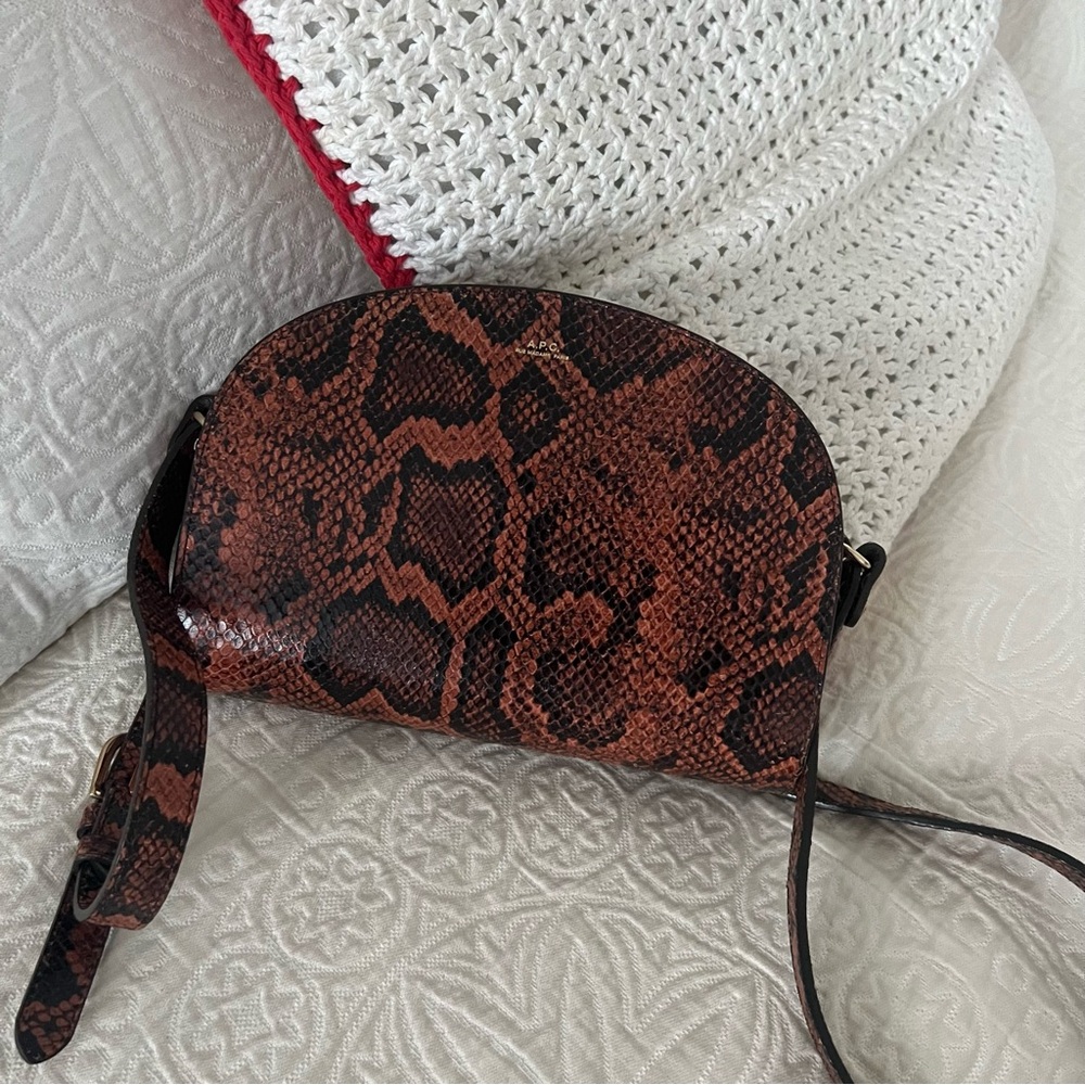 Apc Half Moon Bag In Python - image 1